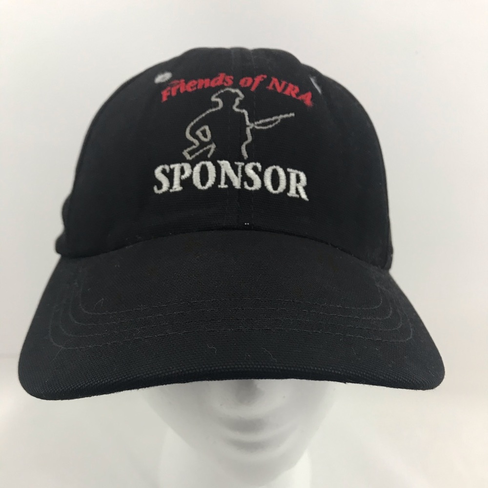 Friends of NRA Sponsor Black Baseball Cap